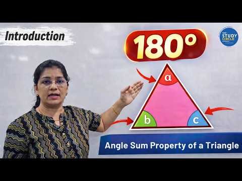 Angle Sum Property of Triangle (Proof by Activity) 🔺 | Maths Made Easy | Study Circle