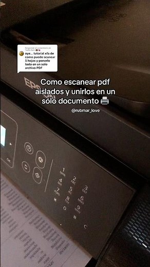 How to scan and combine everything into a single PDF document 🖨️