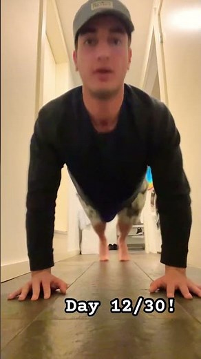 🌊Wellerman Push-up Challenge (easy) Day 12! #HybridPushupMob