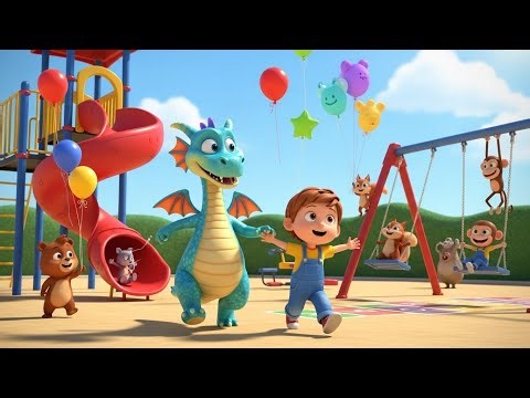 Dragon Playground Quest 🐉🏞️ | Fun Adventure & Learning for Kids | Preschool Video