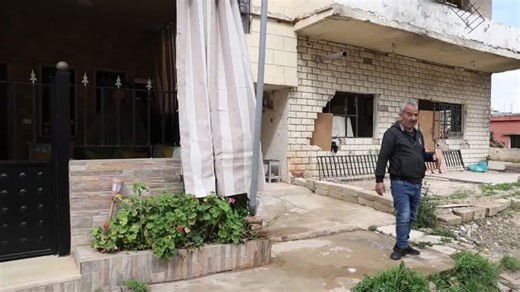Repeatedly displaced Lebanese man flees newly repaired home