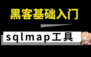 黑客工具sqlmap扫漏洞/kali/网络安全/信息安全/web/渗透测试/