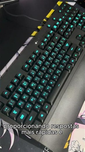 Teclado Gamer Logitech G213 com Layout ABNT2 #achadinhos #teclado #pc