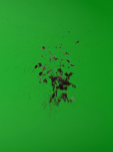 Blood Explosion Green Screen Effect Video