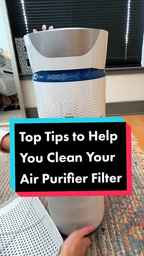 Cleaning your air purifier filter can be simple and can greatly impact the overall performance of your machine.👍 #thespruce #cleaningtipsandtricks #howtoclean #airpurifiers