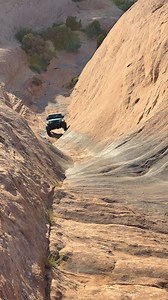 Not his fastest time up Hells Gate but made it look easy! #moabcowboy #fyp #viralvideos #jeep #nolimits #sendit | Moab Cowboy Country Off-Road Adventures