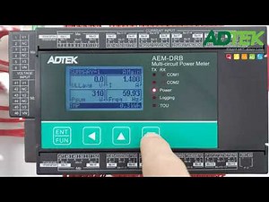 ADTEK ELECTRONICS- NEW PRODUCT AEMDRB- Instruction- Viewing the Summary Information