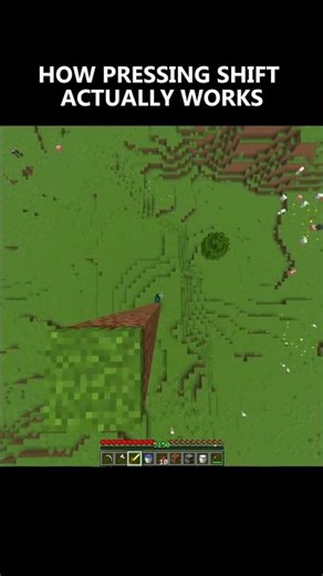 What Shift REALLY Does in Minecraft… 🧠