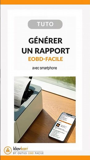 How to generate a diagnostic report - Smartphone - EOBD Easy #shorts