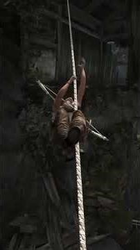 Lara learns how to use rope arrows! (Tomb Raider)