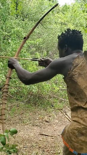 Sneaking towards a prey needs a technical skills that usually passed from one generation to the next in Hadzabe tribe | African Remotes Explorer