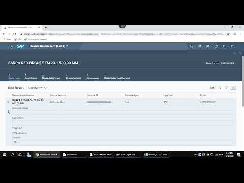 SAP Master Data Governance (MDG) Consolidation Demo