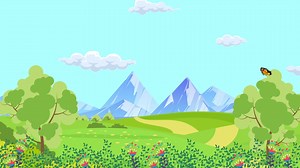 Download Butterfly Is Flying Over The Plain for free