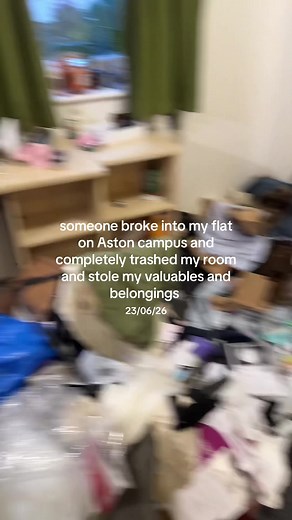 Aston University student: flat broken into, valuables stolen before graduation