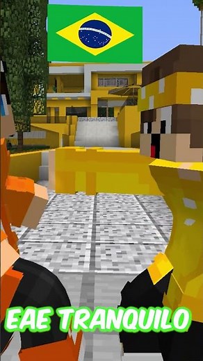 #minecraft 🇧🇷🆚🇯🇵 #shorts #minecraft