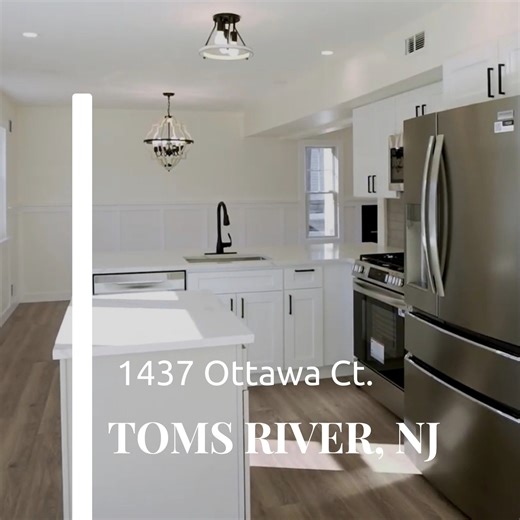 Nadine Clarke Real Estate Agent on Instagram: "✨ Goldstone Realty’s Newest Listing ✨ 📍 1437 Ottawa Ct, Toms River, NJ Welcome home to this newly renovated 3-bedroom, 2.5-bath beauty located on a desirable corner lot in the sought-after Georgetown section of Toms River. Thoughtfully designed with modern aesthetics, abundant natural light, a 2-car garage, and an oversized deck overlooking an inground pool—perfect for year-round entertaining. 🏡 Open House 📅 Saturday, January 17 ⏰ 12 PM – 2 PM Co