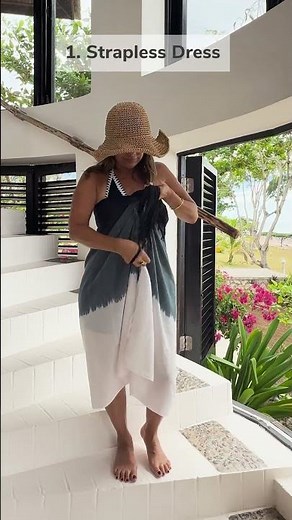 2 Easy Ways to Style a Sarong