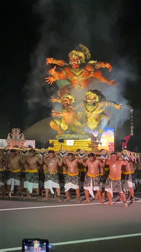 Kompak sekali tukang tegen nya🔥 Lomba ogoh-ogoh GWK culture park Tattwaning Tri Kala Rupa dari ST. Canthi Werdi Br. Penyarikan Desa adat Bualu