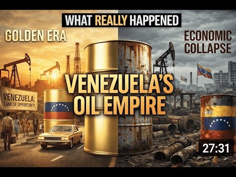 The Real Collapse of Venezuela’s Oil Empire — Mismanagement, Sanctions & Production Crash