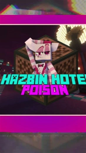 Poison - Hazbin Hotel (Note Block Studio Cover) | Minecraft | RaptorWader #minecraft #hazbinhotel