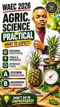 EXPO FOR AGRIC WAEC 2026 PRACTICALS (REVEALED)
