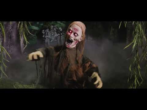 This Crawling Zombie Looks TOO REAL 👀 | Animated Ground Breaker Halloween Prop 2025