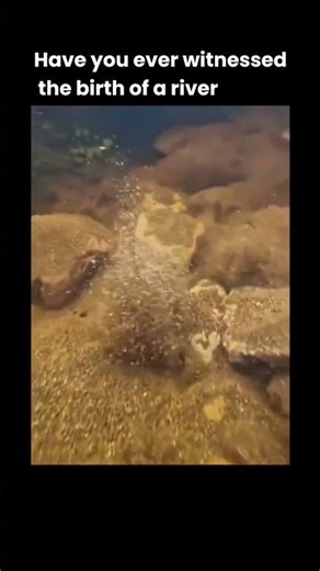 🌊🤯Witness The Birth Of A River🤯| #shorts