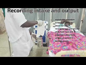 recording intake and output ‪@nursingart247‬