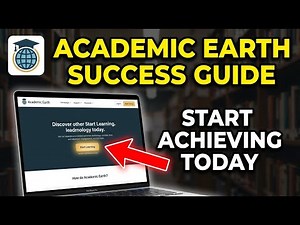 How to start achieving academic success with Academic Earth - Detailed Guide