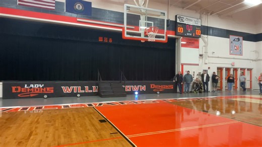 Here are the introductions of the WHS Cheerleading Team and the WHS Demons and Lady Demons Basketball teams tonight at Orange and Black Night! | Williamstown Independent Schools