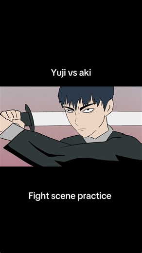 A fan #animation I made #yuji vs #aki #jujutsukaisen #chainsawman | Yuji