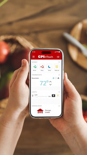 Your vibe, your temp. Set it, forget it, or change it on the fly. It’s comfort on your terms. | CPI Security