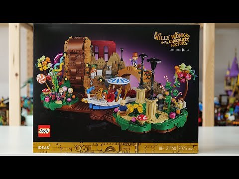 LEGO Ideas 21360 Willy Wonka & the Chocolate Factory Speed Build
