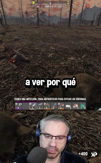 ¡ME INFECTÓ UN JABALÍ! 😱 7 Days to Die me TROLEÓ #Shorts #7d2d