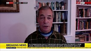 187K views · 11K reactions | No Deal is the only way Johnson can keep his election promises, I don't believe he will do it. This is all a charade. We should have left four years ago. | Nigel Farage | Facebook