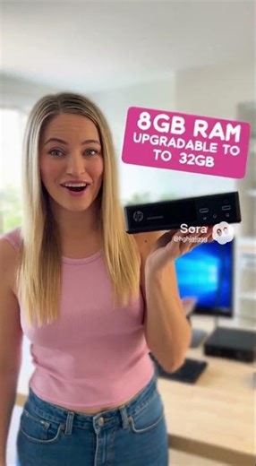 Restored HP 800 G1 Tiny Micro Computer Core i5 4th, 8GB Ram, 500GB HDD, New 20" LCD, Keyboard and Mo