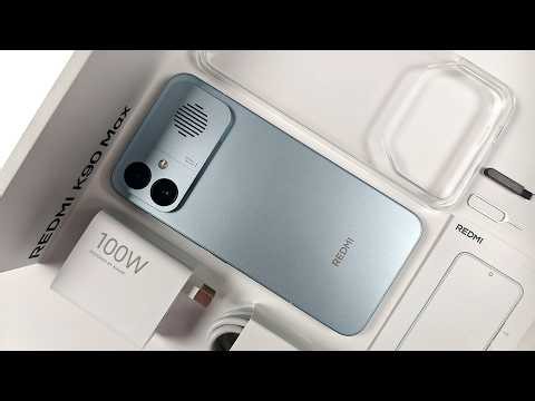 REDMI K90 Max Blue Unboxing and Camera Test! - ASMR