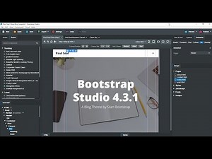 How to build and host a website for free with Bootstrap Studio