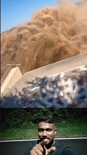 What's the MOST AMAZING dam with a waterfall you've ever seen? #dam #waterfall #shorts #viralvideo