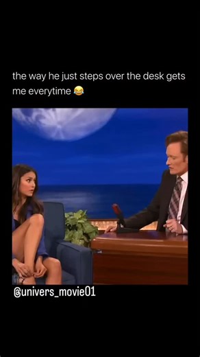 @univers_movie01 on Instagram: "🎬 Show: CONAN (TBS) ​⭐ Genre: Late Night Talk Show / Comedy ​⏳ Runtime: ~6 minutes (Clip) ​🌟 Rating: 9.8/10 (Viral Moment Rating) ​☀️ Cast: Conan O'Brien, Nina Dobrev, and Joel McHale ​📖 Brief Overview ​In this 2012 segment, Nina Dobrev discusses her passion for yoga and offers to demonstrate a "Scorpion" pose. Conan O'Brien, known for his 6'4" height, enthusiastically volunteers as her "yoga wall". He famously hurdles over his desk to position himself as a pro