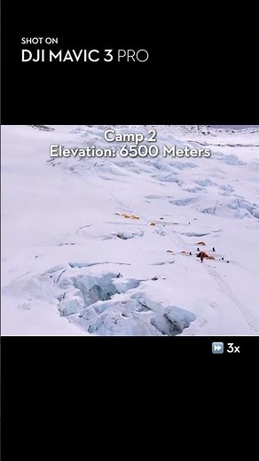 29,000 Feet Up Mount Everest with DJI Mavic 3 Pro 🎬 ‪@liulangCooki‬ #mounteverest #everest