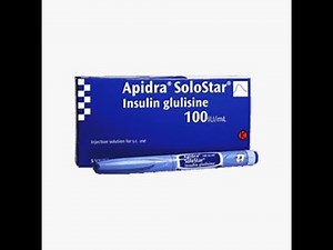 Pharmacology of Insulin Glulisine (Apidra) ; Mechanism of action, pharmacokinetics, Dose, Uses