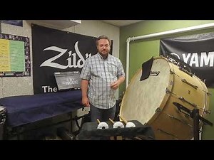 Concert Bass Drum Tutorial