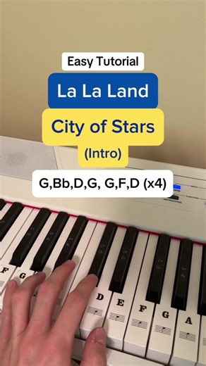 La La Land “City of Stars” piano tutorial | Ryan Gosling & Emma Stone | beginner/easy Follow for more piano tutorials!🎹🐼 . . #piano #tutorial #lalaland #cityofstars #ryangosling #emmastone #learnpiano #foryoupage
