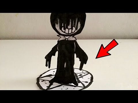 Summoning Bendy Spirit At 3AM | Bendy And The Ink Machine In Real Life(Horror)