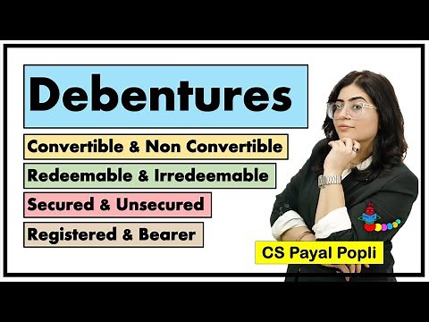 Debentures – Meaning, Definition & Types | Easy Explanation