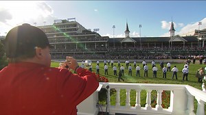 The Official Bugler of the Derby takes you around the downs, discussing his career and what a day at the track is like for him. | Kentucky Derby