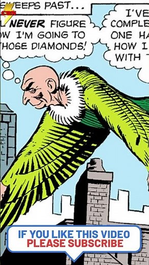 The Origin of the Vulture 60 Second Origin Story #Marvel #Spiderman #Vulture