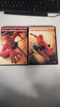 2 DVD spider-man wide screen full screen 2002-2026 24 years old