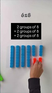 Watch the full video on building fluency with multiplication facts #mathteacher #math #mathfacts